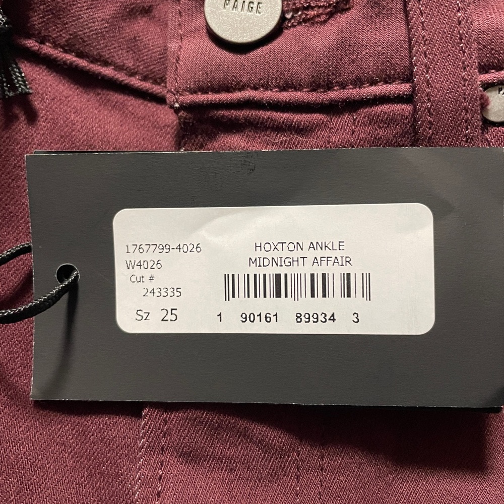 PAIGE Women's Hoxton Ankle Jeans - Picture 4 of 5